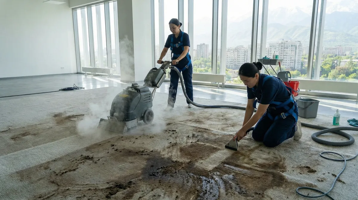 Как выбрать клининговую компанию для офиса в Алматы: 10 критериев