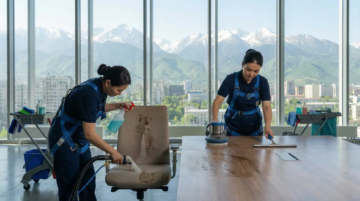 Химчистка офисной мебели в Алматы: когда пора и как это делается